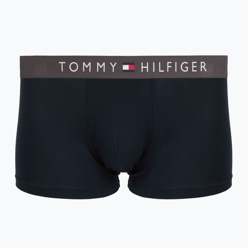 Pánske boxerky Tommy Hilfiger Trunk WB 3 pairs dark ash/brzy blue/rouge 3
