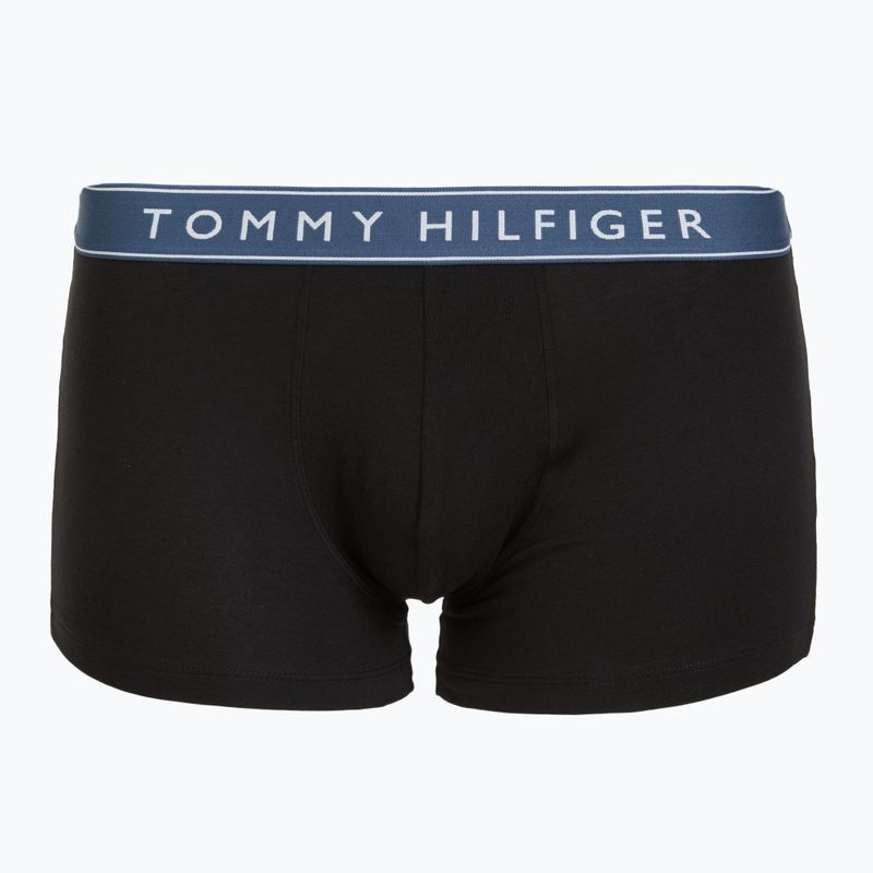 Boxerky Tommy Hilfiger Trunk WB 5 pairs pale pink/antique silver/ruby jewel/aegean sea/black 6