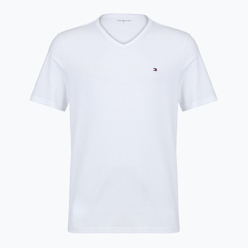 Pánske tričko Tommy Hilfiger Cotton V-Neck white/white/white 2