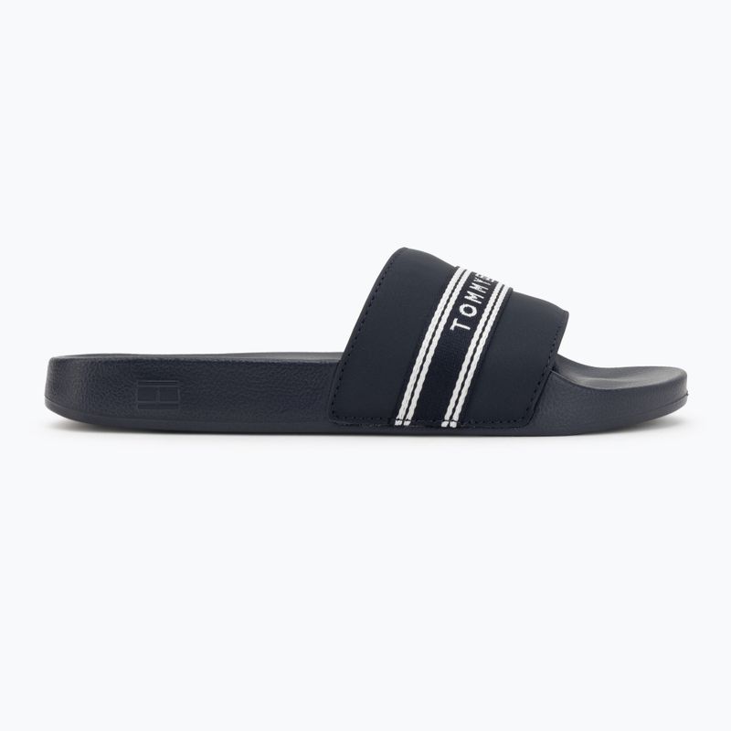 Dámske šľapky Tommy Hilfiger Webbing Pool space blue 2