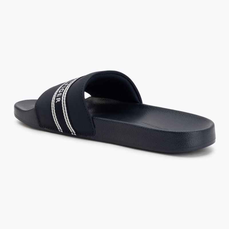 Dámske šľapky Tommy Hilfiger Webbing Pool space blue 3