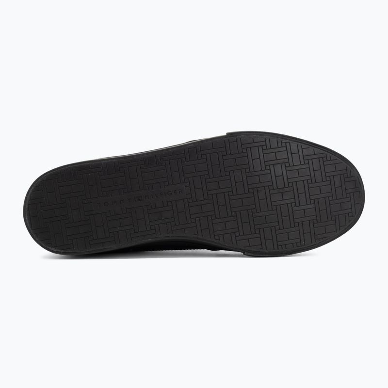 Pánske tenisky Tommy Hilfiger Vulc Core RBW Long Lace Leather black 4
