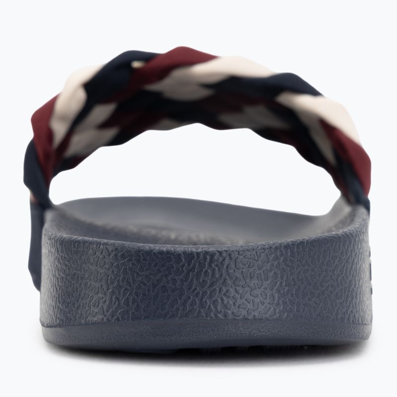 Dámske šľapky Tommy Hilfiger Braided Pool rwb 6