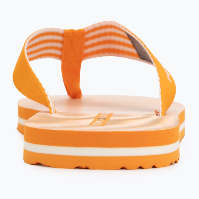 Dámske žabky Tommy Hilfiger Ithaca Stripe Summer orange hype 6