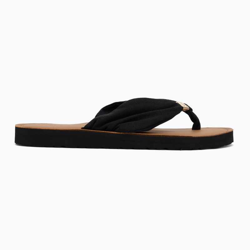 Dámske žabky Tommy Hilfiger Footbed Summer Sandal Leather black 2
