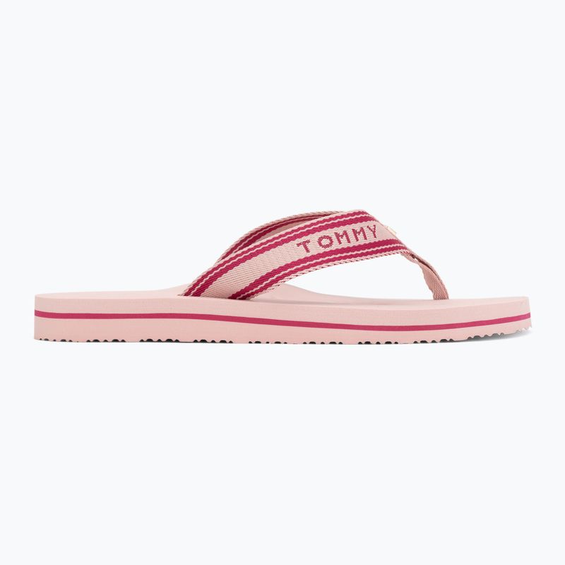 Dámske žabky Tommy Hilfiger Webbing Summer Sandal foggy pink 2