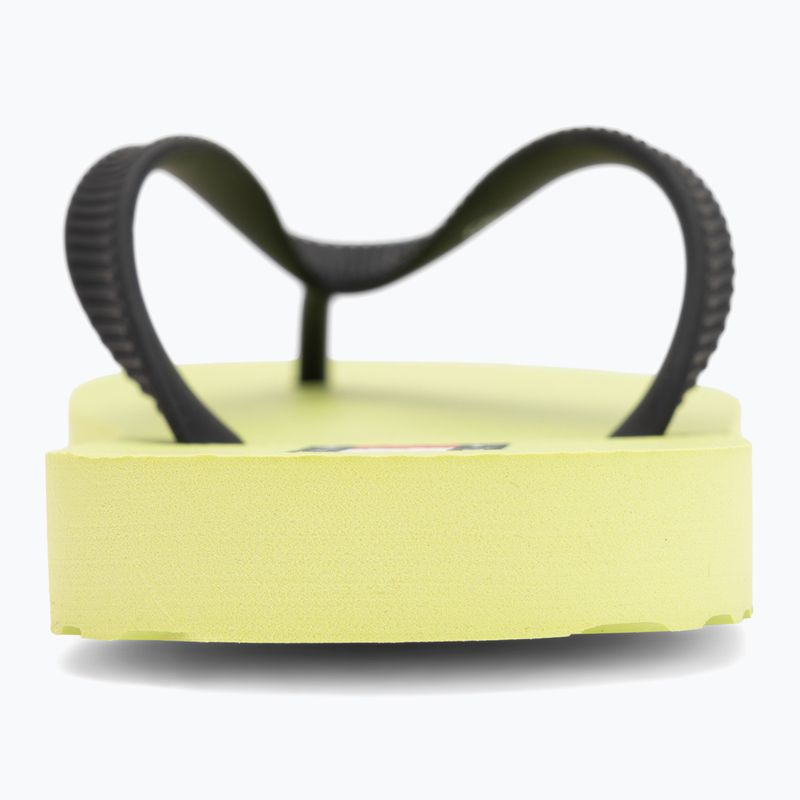 Dámske žabky Tommy Jeans Summer lime essence/black logo 6