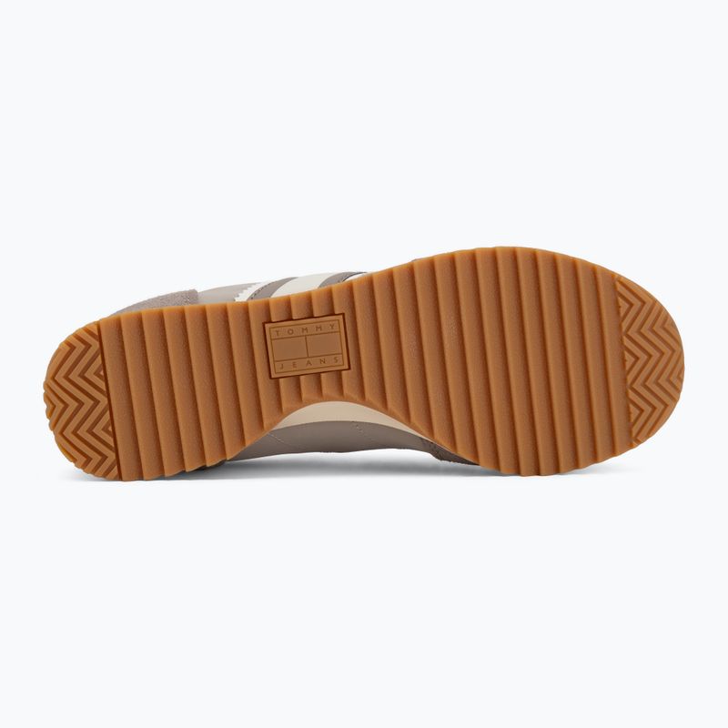 Pánske topánky Tommy Jeans Retro Runner Cleated Mix porcini taupe 4