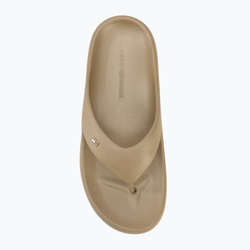 Dámske žabky Tommy Hilfiger Pearlized Summer Sandal safari canvas pearlized 5