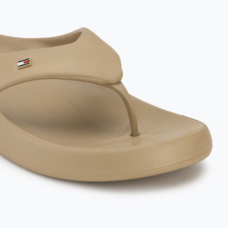 Dámske žabky Tommy Hilfiger Pearlized Summer Sandal safari canvas pearlized 7