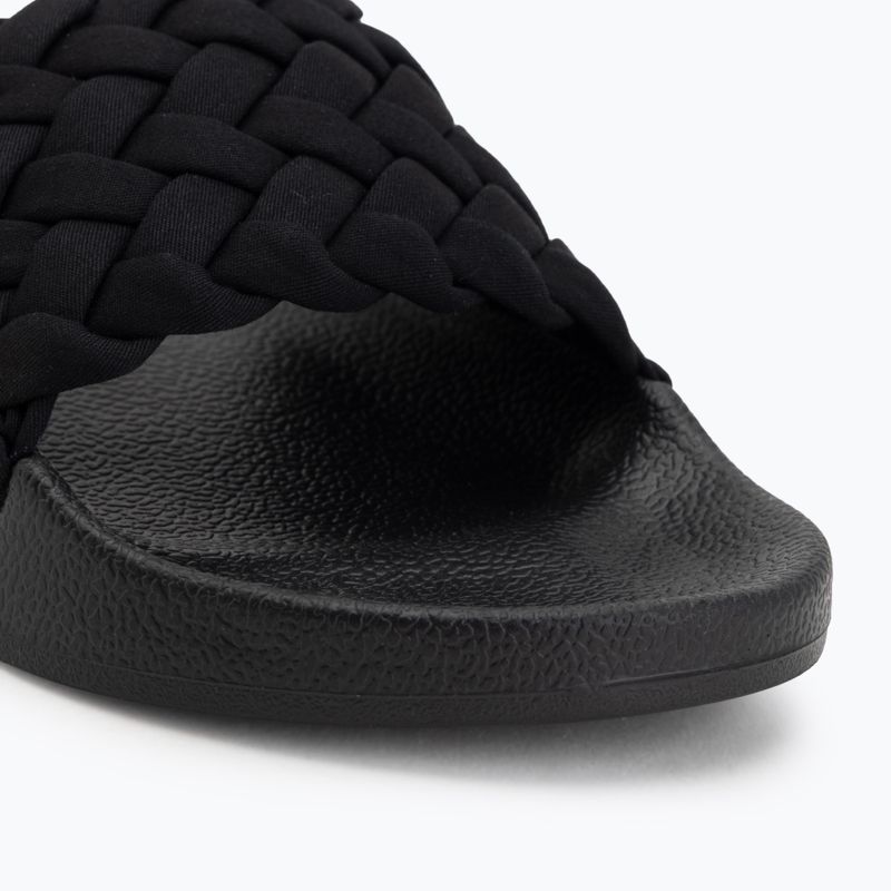 Dámske šľapky Tommy Hilfiger Braided Pool black 7