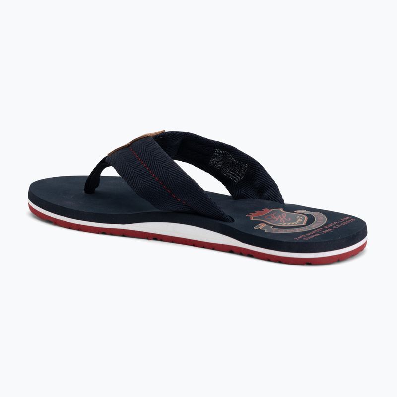 Pánske žabky Tommy Hilfiger Patch Beach Sandal desert sky 3
