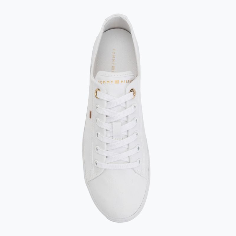 Dámske tenisky Tommy Hilfiger Foxing Sneaker Canvas white 5
