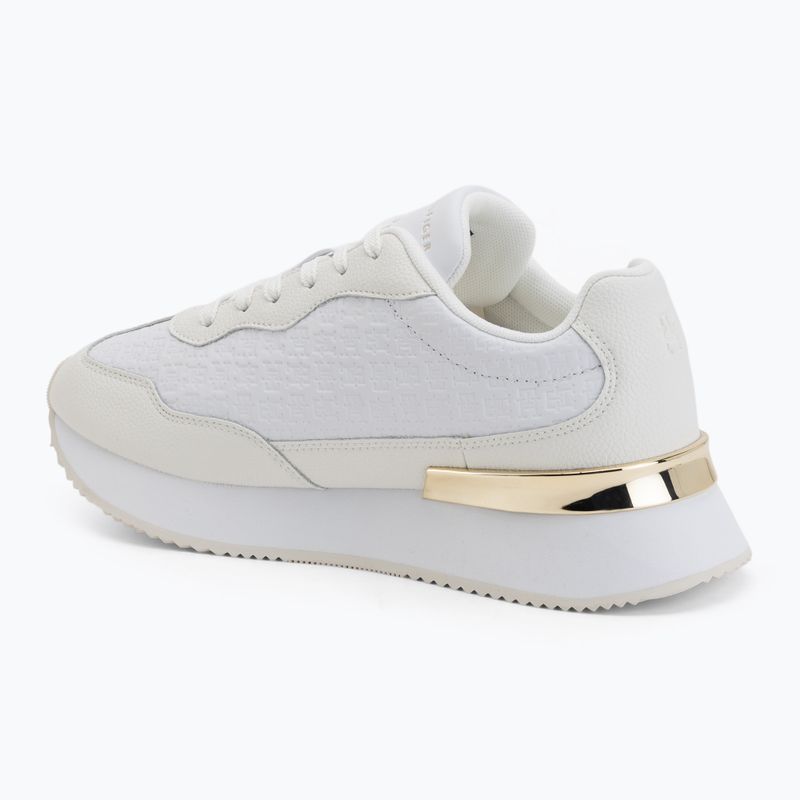 Dámske topánky Tommy Hilfiger Chic Monogram Runner white/ecru 3