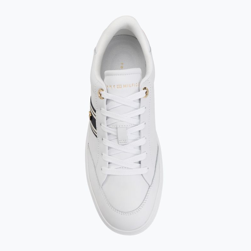 Dámske topánky Tommy Hilfiger Chic Cupsole Webbing white 5