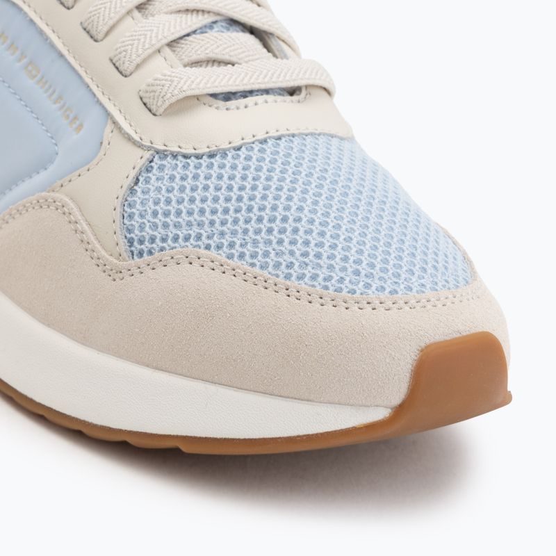 Dámske topánky Tommy Hilfiger Chic Eva Runner Mesh breezy blue/soft cream 7