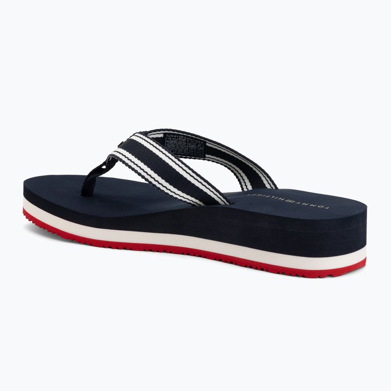 Dámske žabky Tommy Hilfiger Flag Print Summer Sandal rwb 3