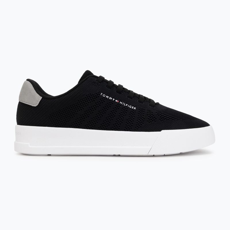 Pánske tenisky Tommy Hilfiger Court Knit black 2