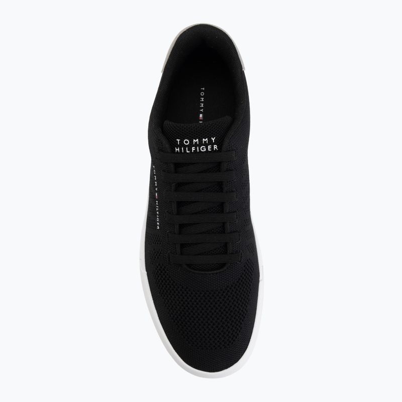 Pánske tenisky Tommy Hilfiger Court Knit black 5