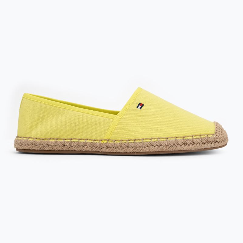 Dámske espadrilky Tommy Hilfiger Flag Canvas lime 2