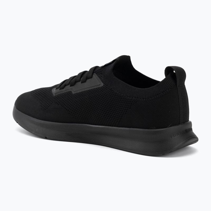Pánske topánky Tommy Hilfiger Lightweight Knitted Runner black 3