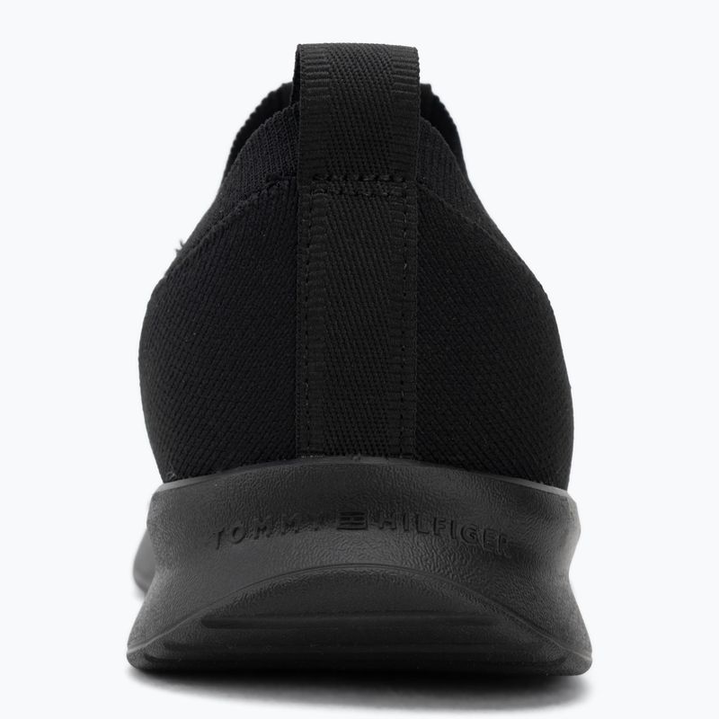 Pánske topánky Tommy Hilfiger Lightweight Knitted Runner black 6