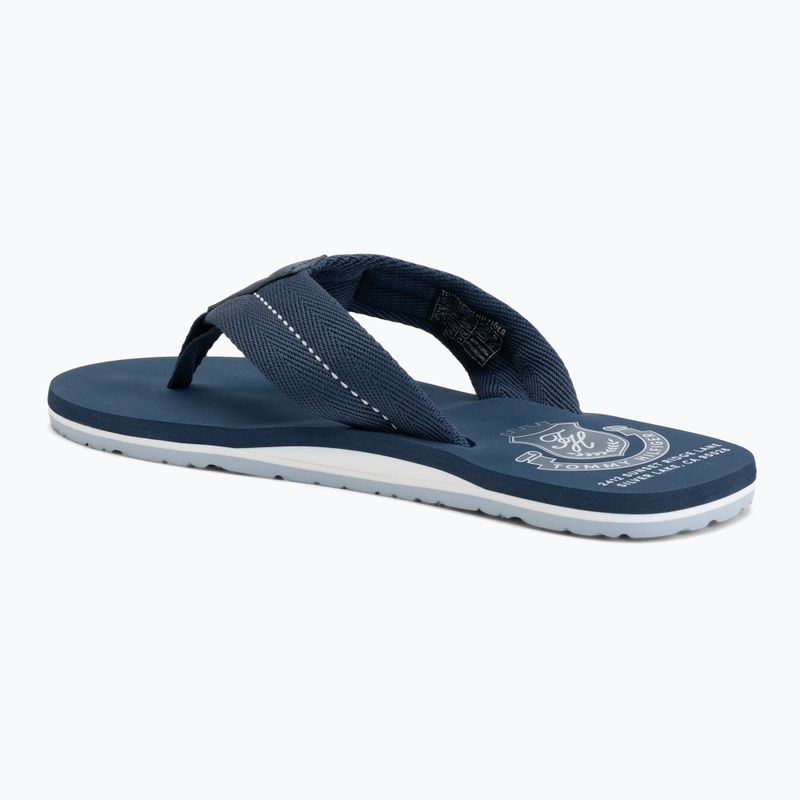 Pánske žabky Tommy Hilfiger Patch Beach Sandal aegean sea 3