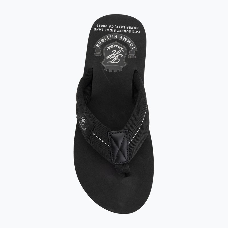 Pánske žabky Tommy Hilfiger Patch Beach Sandal black 5