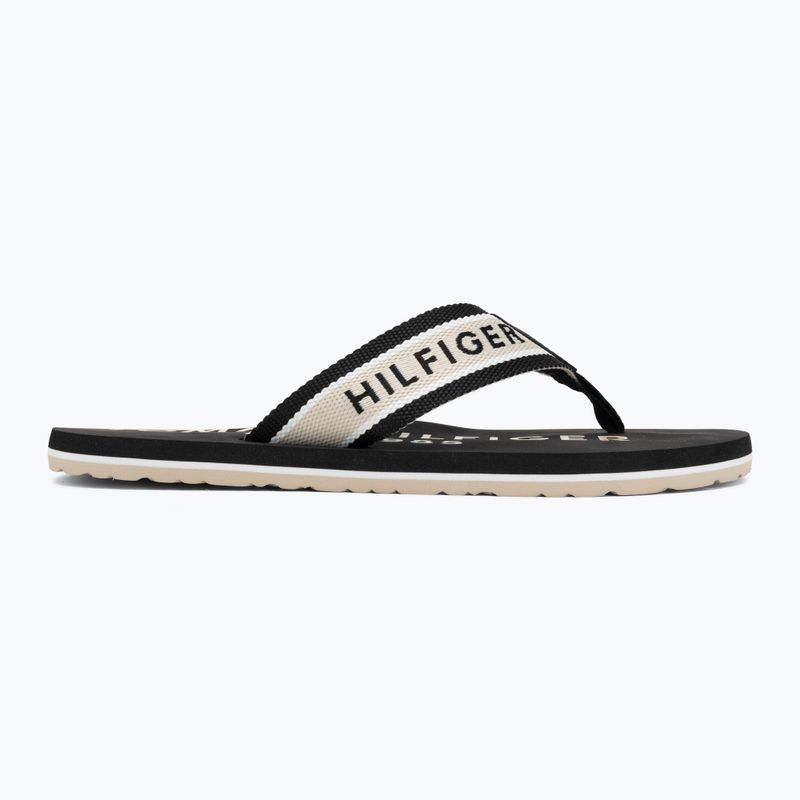 Pánske žabky Tommy Hilfiger Sporty black 2
