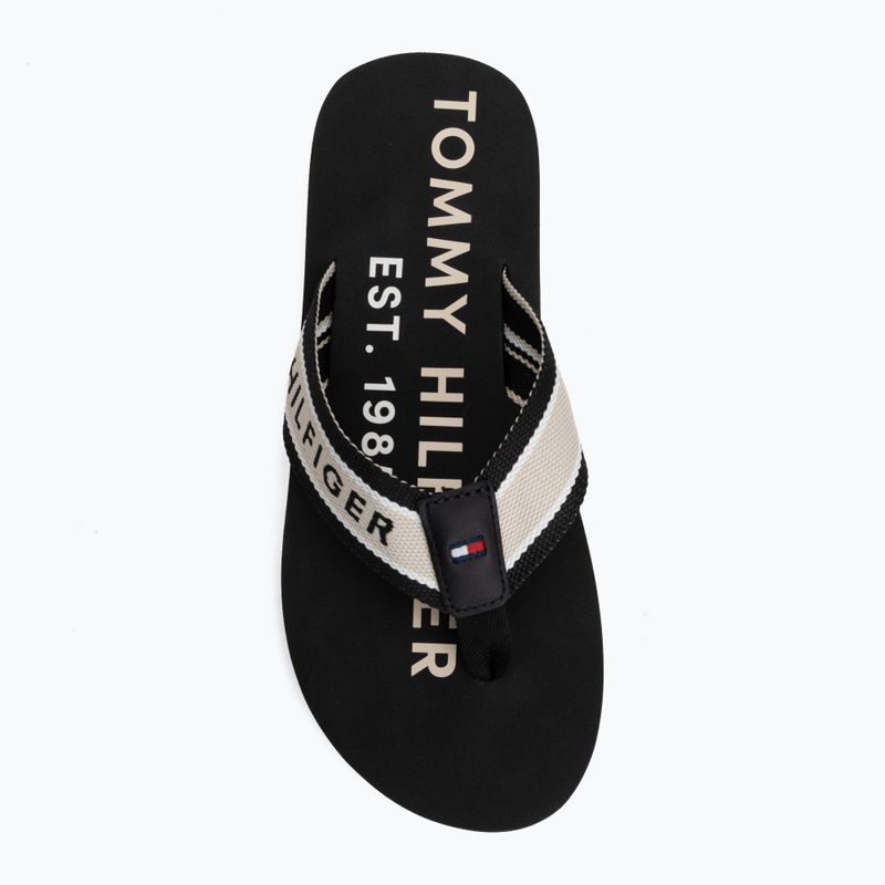 Pánske žabky Tommy Hilfiger Sporty black 5