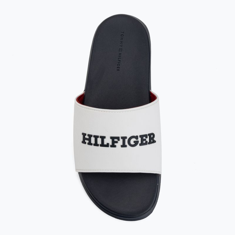 Pánske šľapky Tommy Hilfiger Dual Density white 5
