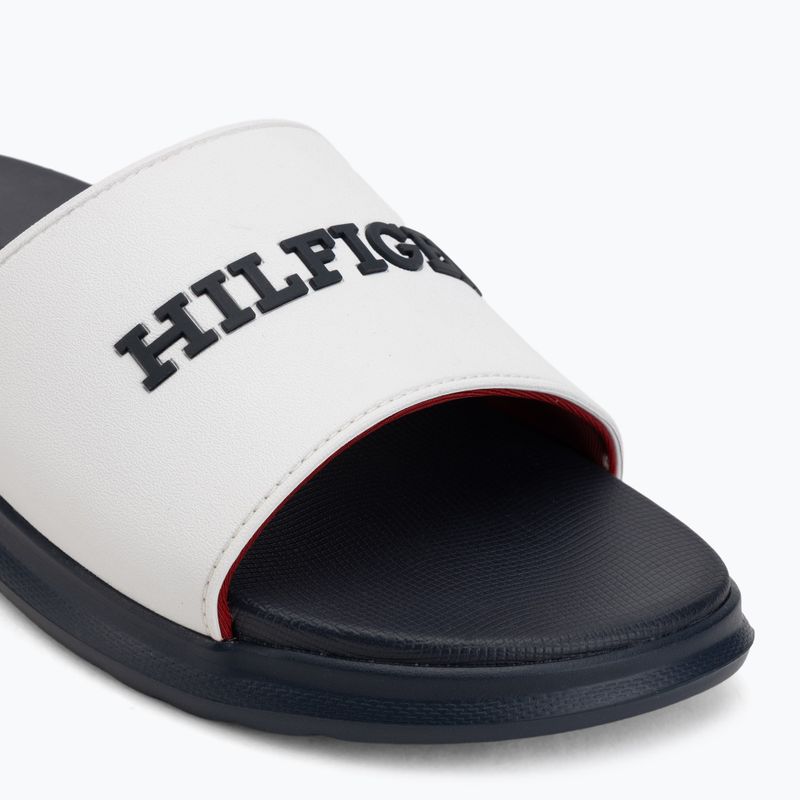 Pánske šľapky Tommy Hilfiger Dual Density white 7