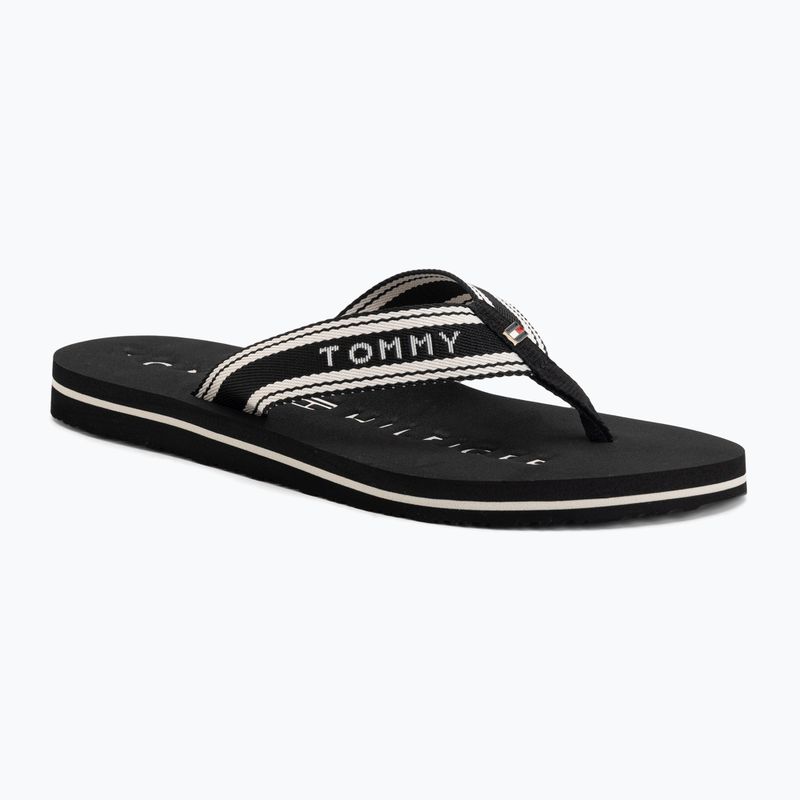 Dámske žabky Tommy Hilfiger Webbing Summer Sandal black