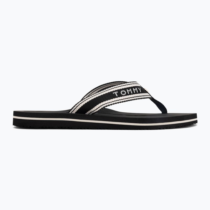 Dámske žabky Tommy Hilfiger Webbing Summer Sandal black 2