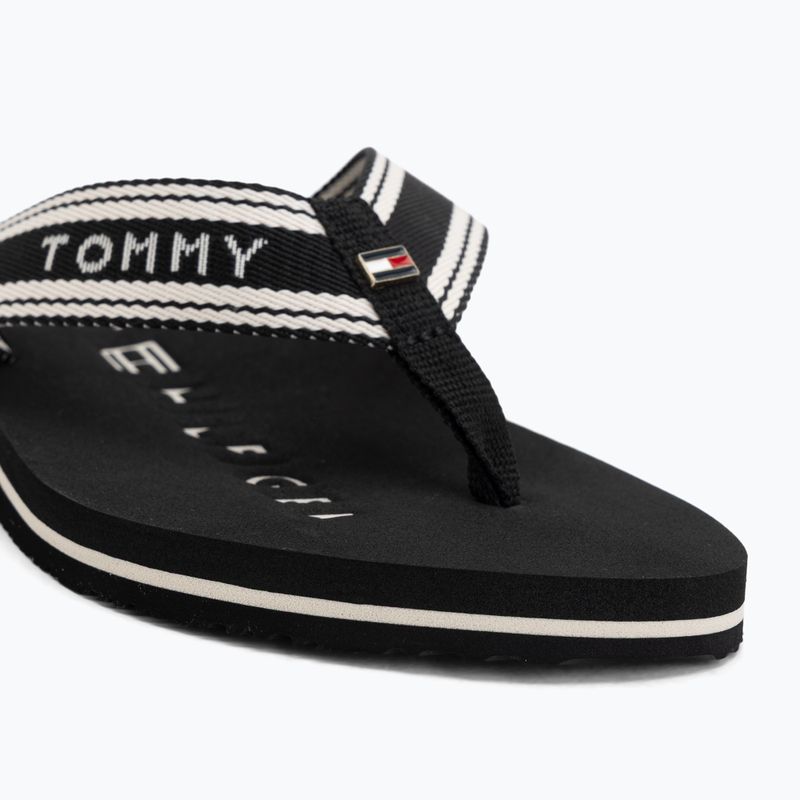 Dámske žabky Tommy Hilfiger Webbing Summer Sandal black 7