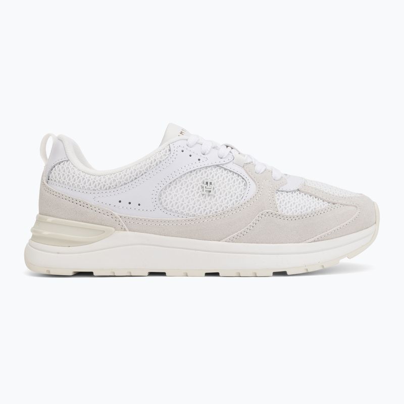 Dámske topánky Tommy Hilfiger Mix Material Runner white/ecru 2