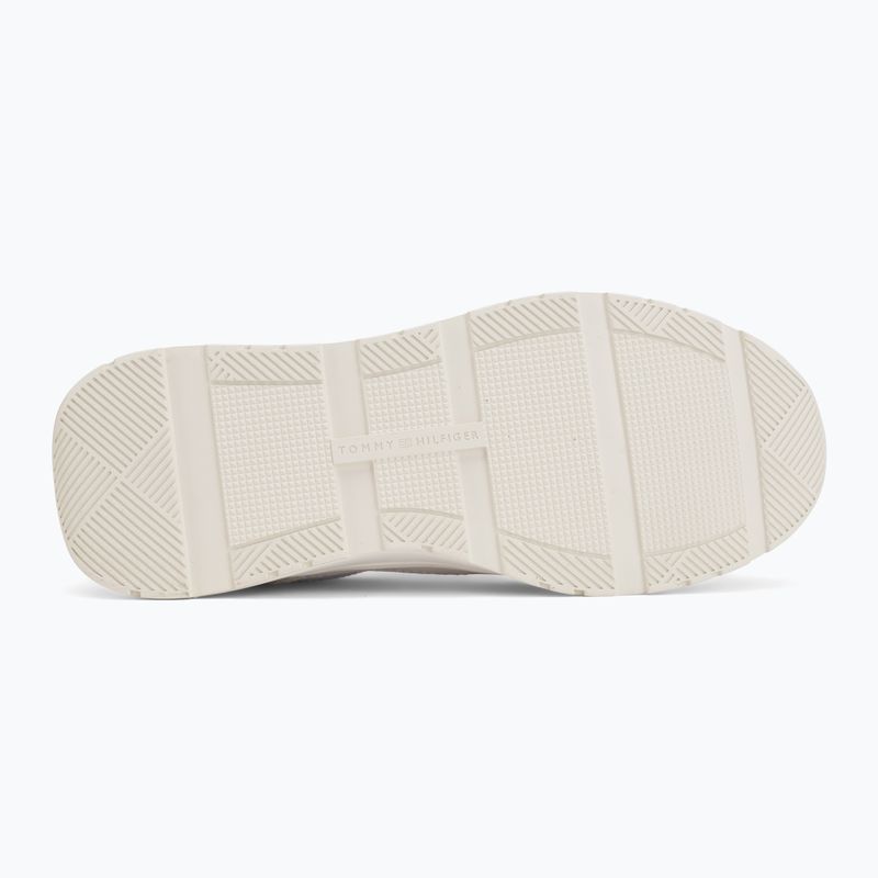 Dámske topánky Tommy Hilfiger Mix Material Runner white/ecru 4