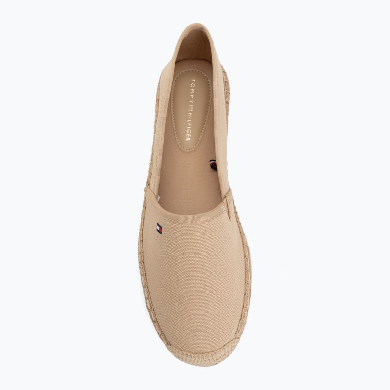 Dámske topánky Tommy Hilfiger Flag Canvas clayed pebble 5