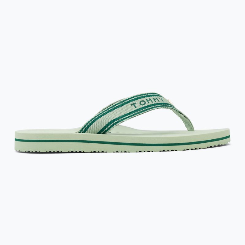 Dámske žabky Tommy Hilfiger Webbing Summer Sandal gentle jade 2