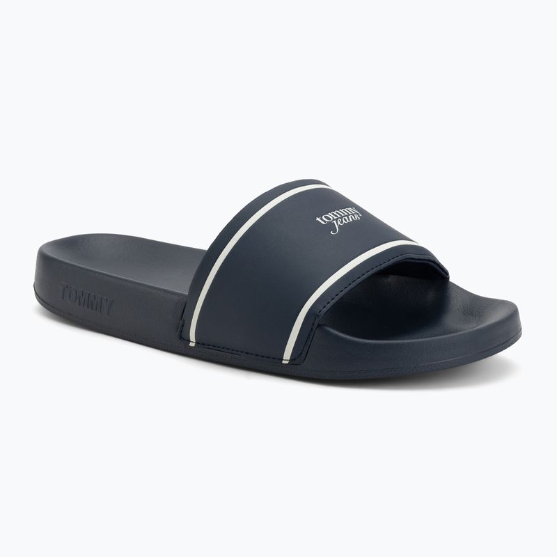 Dámske šľapky Tommy Jeans Poolslides dark night navy