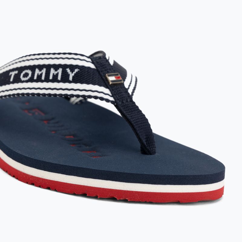 Dámske žabky Tommy Hilfiger Webbing Summer Sandal rwb 7