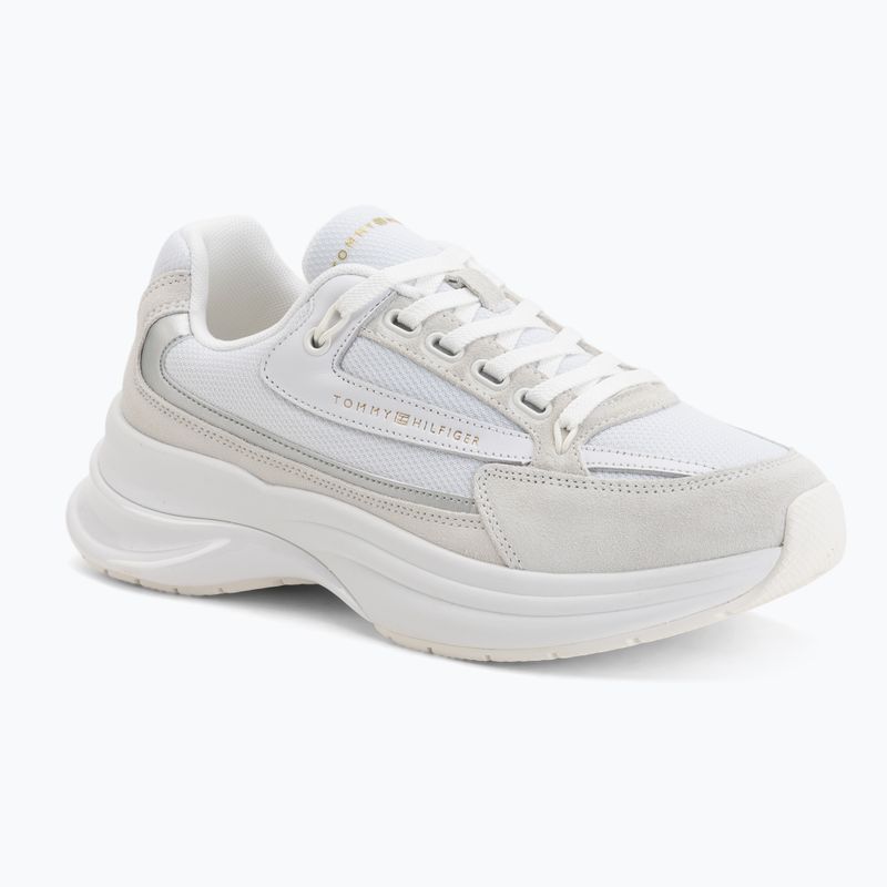 Dámske topánky Tommy Hilfiger Sporty Chic Runner biele