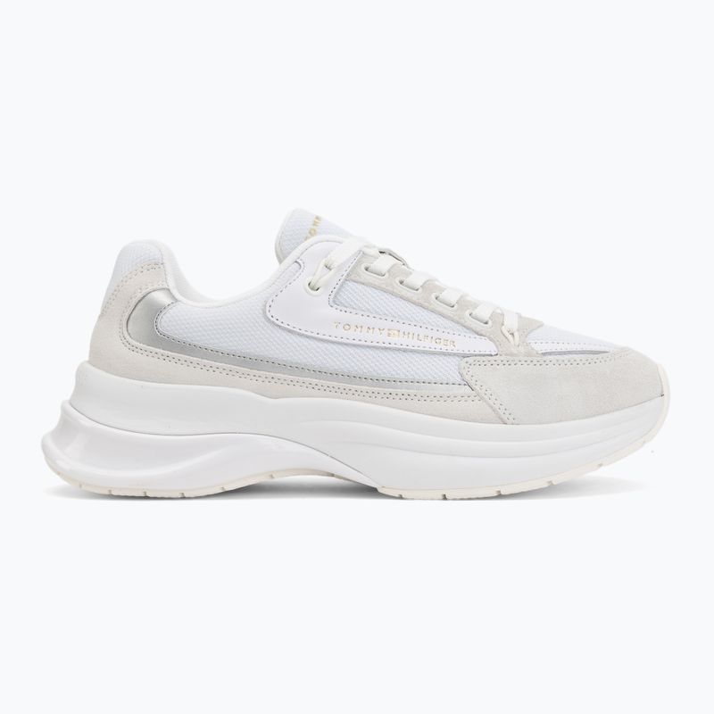 Dámske topánky Tommy Hilfiger Sporty Chic Runner biele 2