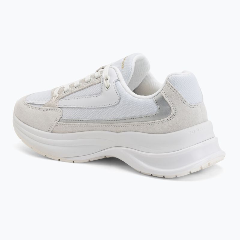 Dámske topánky Tommy Hilfiger Sporty Chic Runner biele 3
