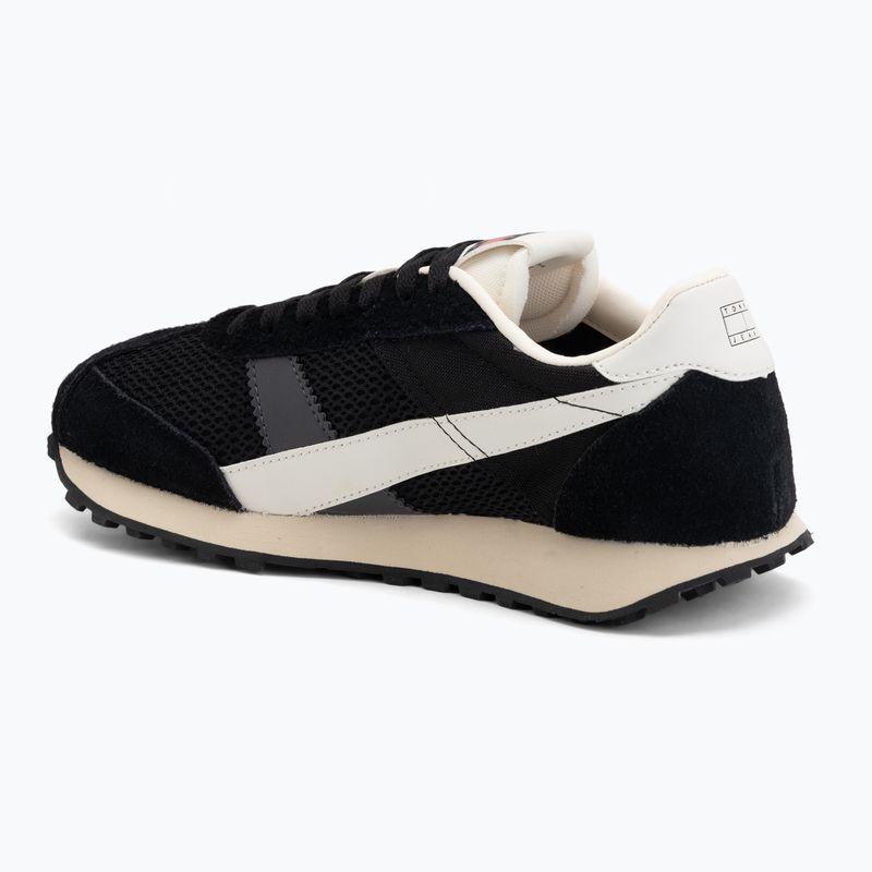 Dámske topánky Tommy Jeans Retro Runner Archive black/ivory 3