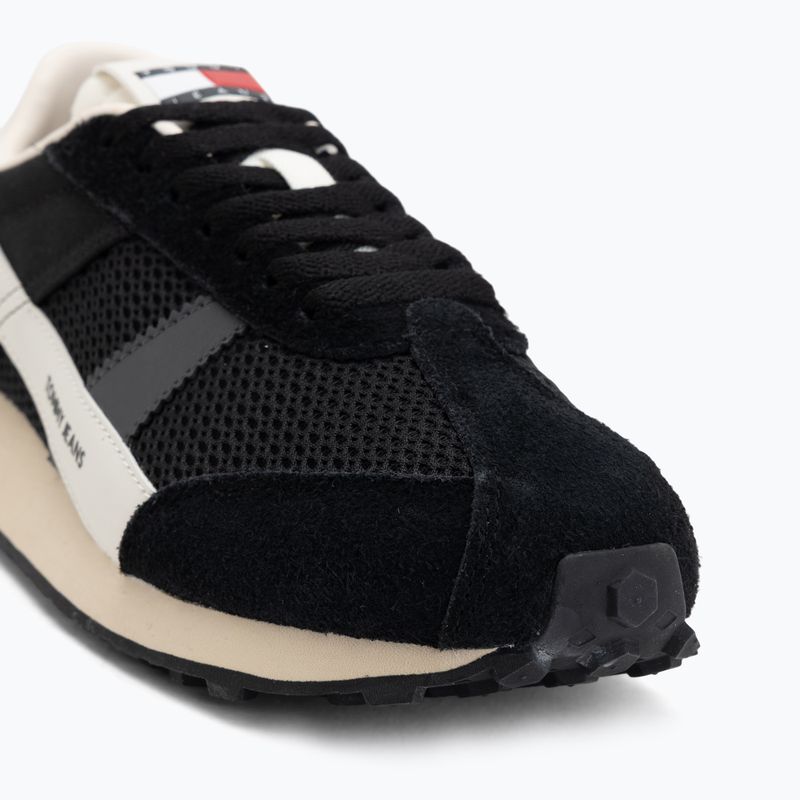 Dámske topánky Tommy Jeans Retro Runner Archive black/ivory 7
