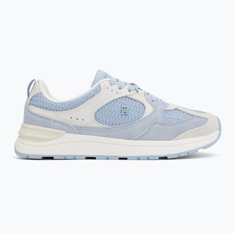 Dámske topánky Tommy Hilfiger Mix Material Runner brezzy blue/ecru 2