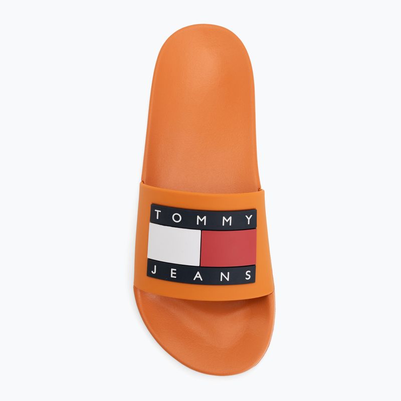 Pánske šľapky Tommy Jeans Pool Slide Ess rusty orange 5