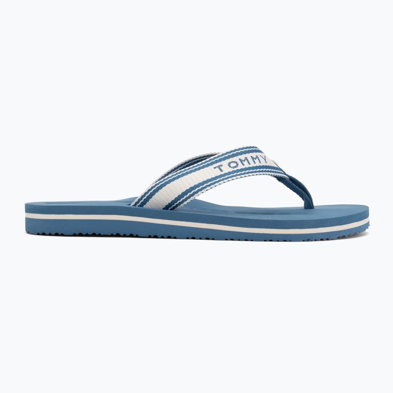Dámske žabky Tommy Hilfiger Webbing Summer Sandal cobalt steel 2