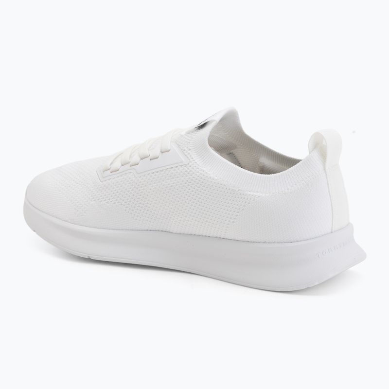 Pánske topánky Tommy Hilfiger Lightweight Knitted Runner white 3
